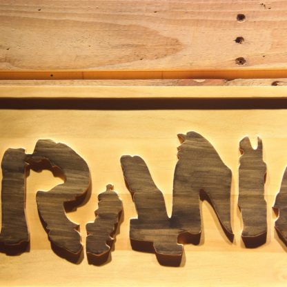 Rancid Wood Sign neon sign LED