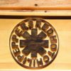 Red Hot Chili Peppers Wood Sign