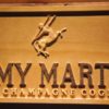 Remy Martin Wood Sign