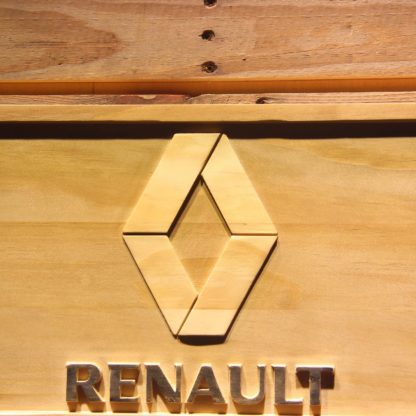 Renault Wood Sign neon sign LED