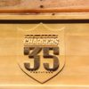 San Diego Chargers 35th Anniversary Logo Wood Sign - Legacy Edition