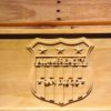 San Diego Chargers 1963 Helmet Logo Wood Sign - Legacy Edition