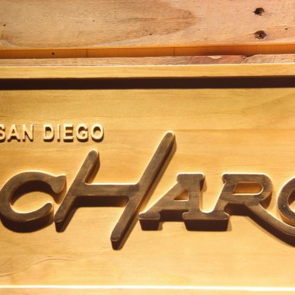 San Diego Chargers 1974-1987 Wood Sign - Legacy Edition neon sign LED