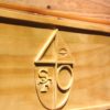 San Francisco 49ers 1965-1972 Logo Wood Sign - Legacy Edition