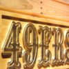 San Francisco 49ers 1972-2004 Logo Wood Sign - Legacy Edition