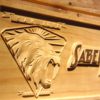 San Jose Sabercats Wood Sign - Legacy Edition