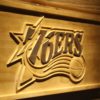 Philadelphia 76ers Wood Sign - Legacy Edition