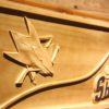 San Jose Sharks Split Wood Sign