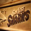 San Jose Sharks Wood Sign - Legacy Edition