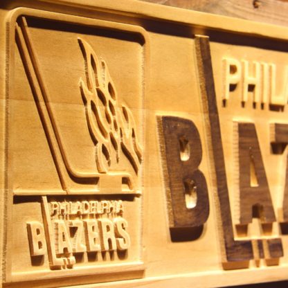 Philadelphia Blazers Wood Sign - Legacy Edition neon sign LED