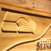 Seattle Seahawks Split Wood Sign