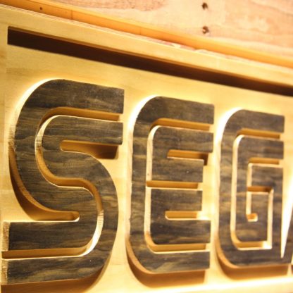 Sega Wood Sign neon sign LED