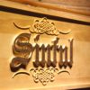 Sinful Wood Sign