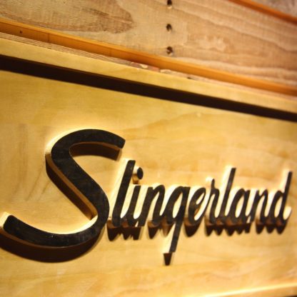 Slingerland Wood Sign neon sign LED