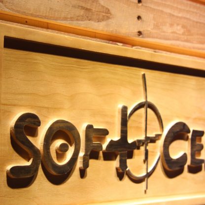 Soft Cell Wood Sign neon sign LED