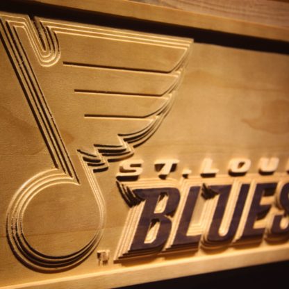 St. Louis Blues Wood Sign neon sign LED