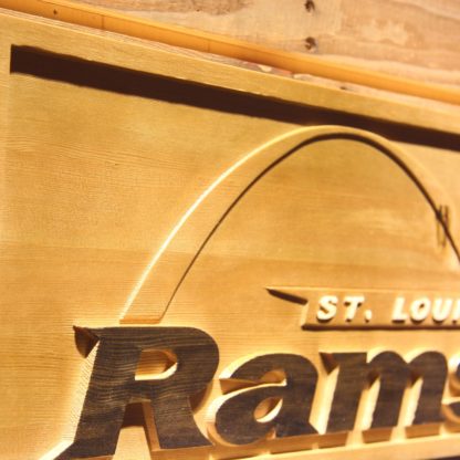 St Louis Rams 1995-1999 Wood Sign - Legacy Edition neon sign LED