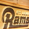 St Louis Rams 2000-2015 Text Wood Sign - Legacy Edition