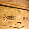 Super Bowl XLIV Wood Sign