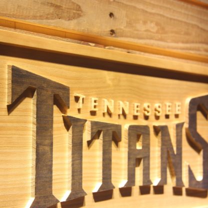 Tennessee Titans 1 Wood Sign neon sign LED