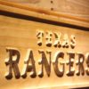 Texas Rangers Text Wood Sign