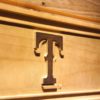 Texas Rangers T Logo Wood Sign