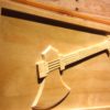 The Axe Bass Wood Sign