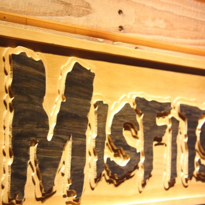 The Misfits Wood Sign neon sign LED