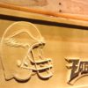 Philadelphia Eagles Helmet Wood Sign