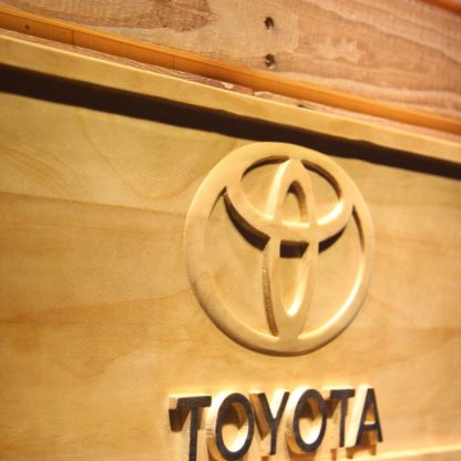 Toyota Wood Sign neon sign LED