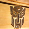 Transformers Autobots Icon Wood Sign