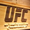 UFC Wood Sign