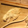 Philadelphia Eagles Split Wood Sign