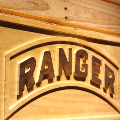 US Army Ranger Wood Sign neon sign LED