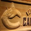 Vancouver Canucks Wood Sign