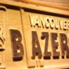 Vancover Blazers Wood Sign - Legacy Edition