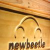 Volkswagen New Beetle Wood Sign