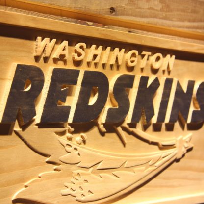 Washington Redskins 2002-2004 Wood Sign - Legacy Edition neon sign LED