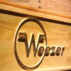 Weezer Wood Sign