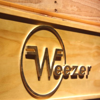 Weezer Wood Sign neon sign LED