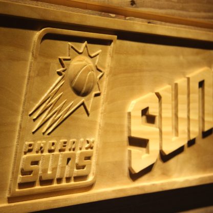 Phoenix Suns Wood Sign neon sign LED