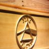 Pink Floyd Dark Side of the Moon Circle Wood Sign