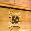 Pittsburgh Steelers 50th Anniversary Logo Wood Sign - Legacy Edition