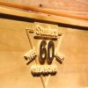 Pittsburgh Steelers 60th Anniversary Logo Wood Sign - Legacy Edition