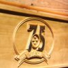 Pittsburgh Steelers 75th Anniversary Logo Wood Sign - Legacy Edition