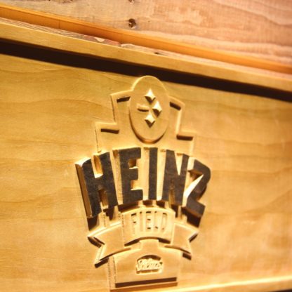 Pittsburgh Steelers Heinz Field Wood Sign neon sign LED