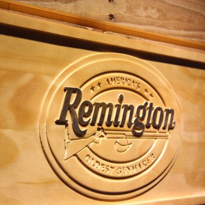 Remington Wood Sign neon sign LED