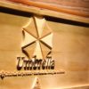 Resident Evil Umbrella Corporation Wood Sign