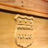 San Diego Chargers 1963 Helmet Logo Wood Sign - Legacy Edition