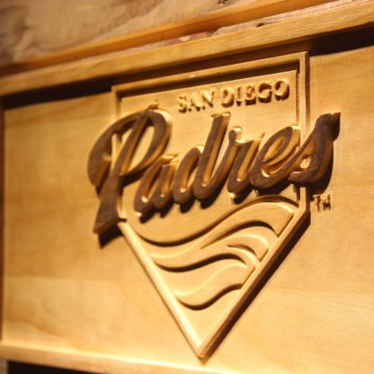 San Diego Padres Wood Sign - Legacy Edition neon sign LED